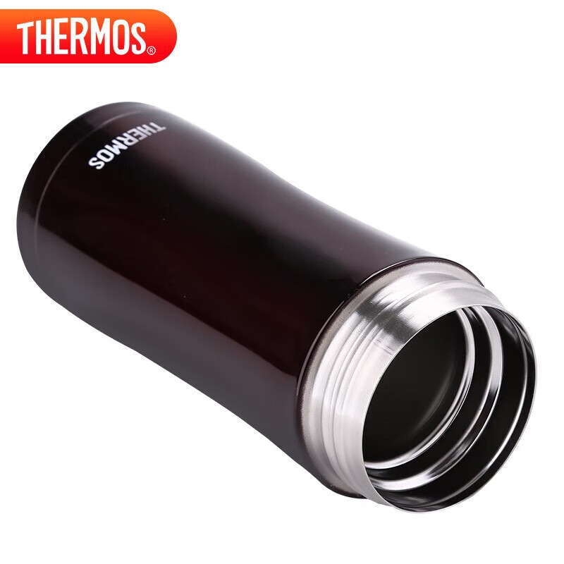 膳魔师(THERMOS)咖啡杯保温杯咖啡色400ml