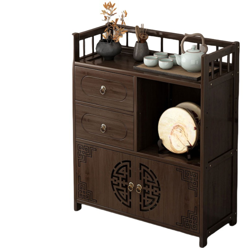 铭思达茶水柜三层双抽50cm个高清大图