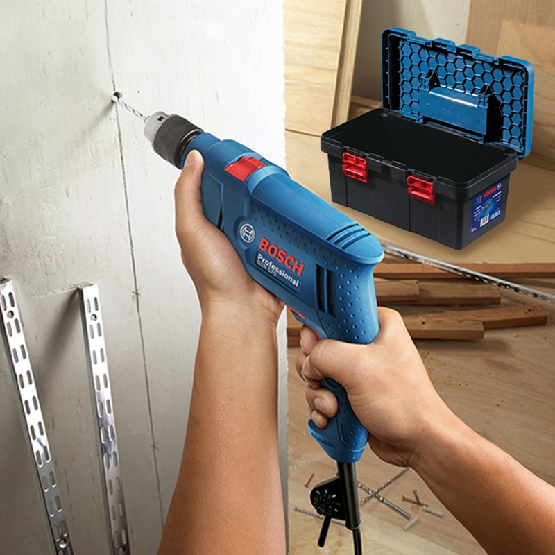 博世冲击钻家用手电钻博士多功能手枪钻电动工具电钻小电锤gsb570