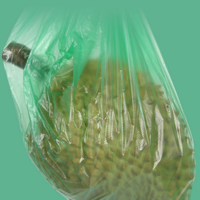 攸形绿色垃圾袋高清大图