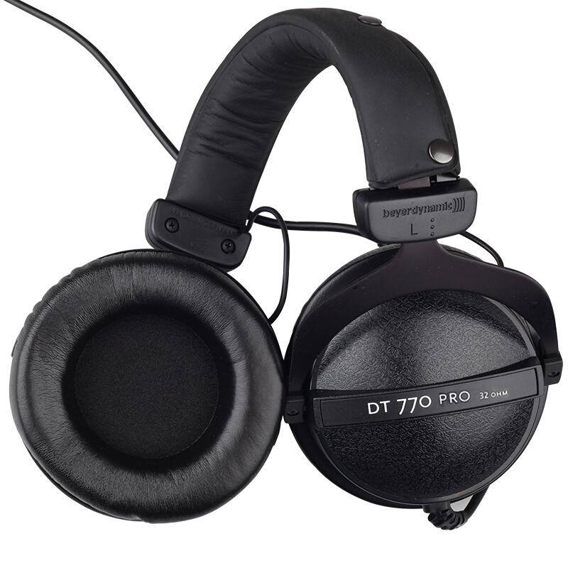 拜亚动力/拜雅 (beyerdynamic) DT770 PRO 头戴式专业录音封闭式监听耳机 32欧低阻版