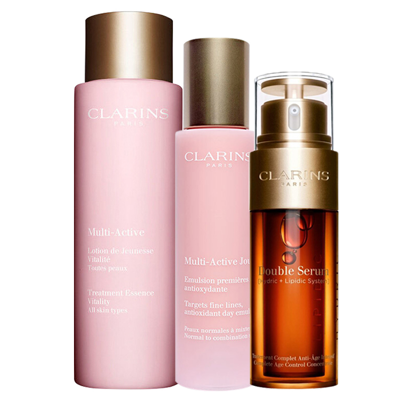 娇韵诗(clarins)青春赋活女士面部护肤套装礼盒孕妇可用易吸收 紧致