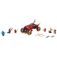 LEGO乐高 Ninjago幻影忍者系列 凯的武士刀战车70675 积木玩具