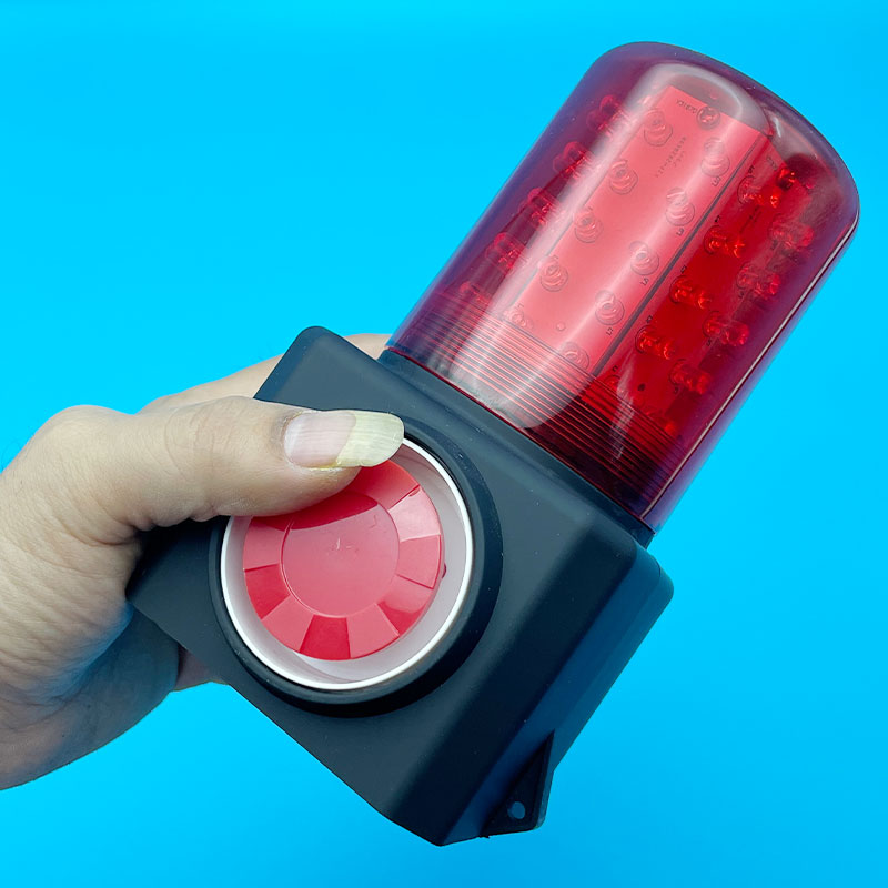 为佳天 声光警示灯 磁吸鸣笛红闪指示灯 SW2710 台高清大图