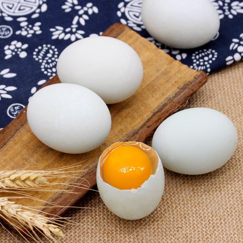 [西沛生鲜]河南 新鲜生鸭蛋 10枚 50-60g/个 农家散养新鲜正宗土鸭子