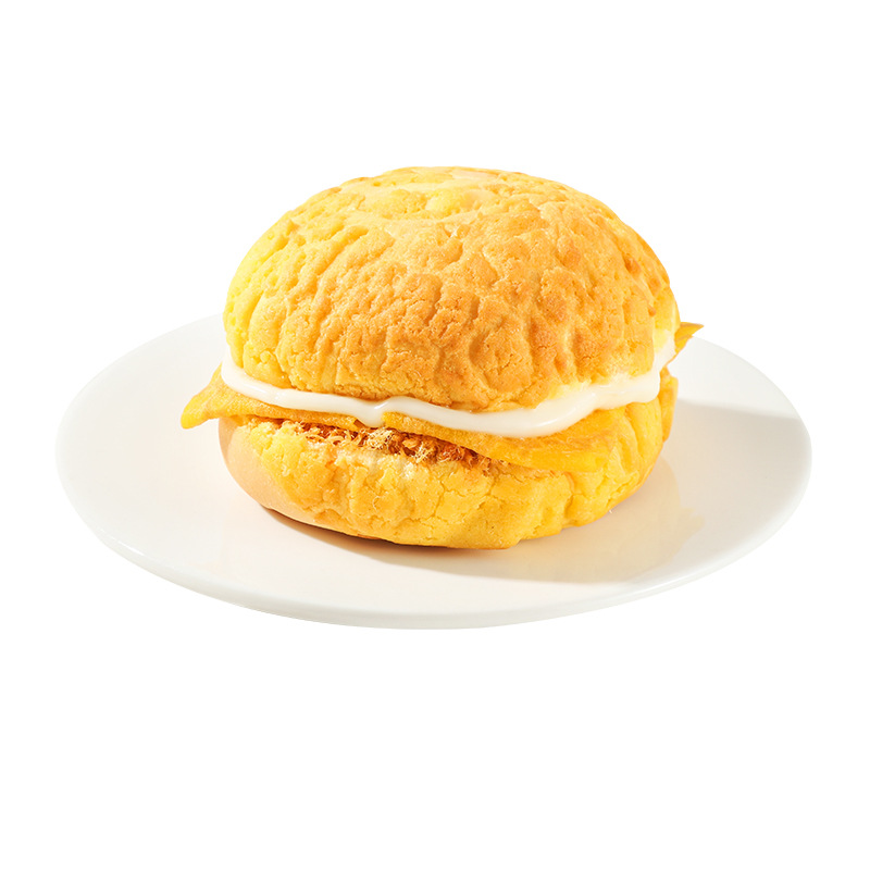 蛋皮肉松汉堡面包285g 蛋糕学生早餐代餐健身饱腹零食糕点小零食小吃休闲食品高清大图