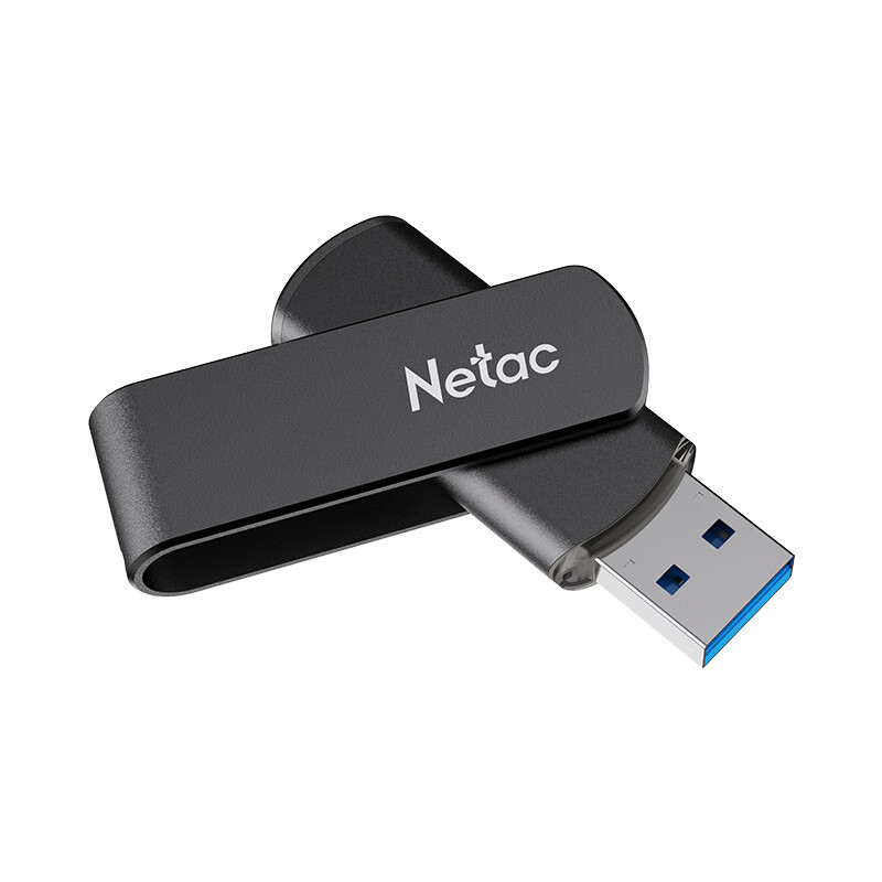 朗科(Netac) U盘 G726 128GB USB 3.2 金属旋转高清大图