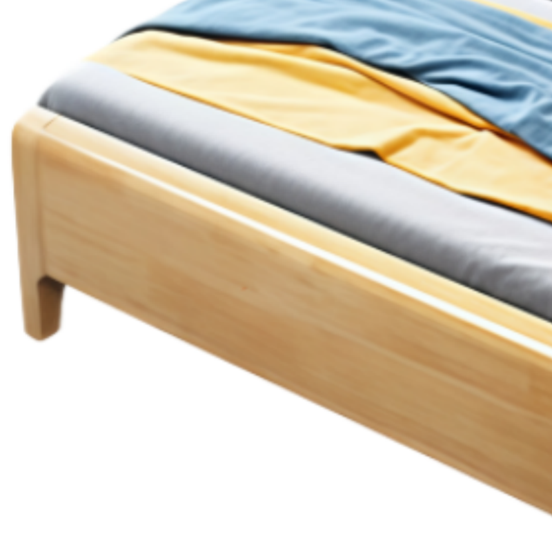 乐琪艺 床+床头柜+床垫 1.2m 套高清大图