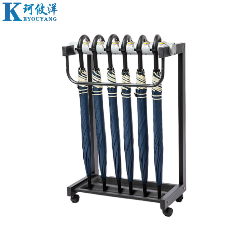 珂攸洋6头雨伞架带伞高清大图