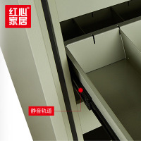 [红心家居]全钢制消磁柜7抽磁盘防磁柜光盘CD信息安全柜存储柜钥匙锁