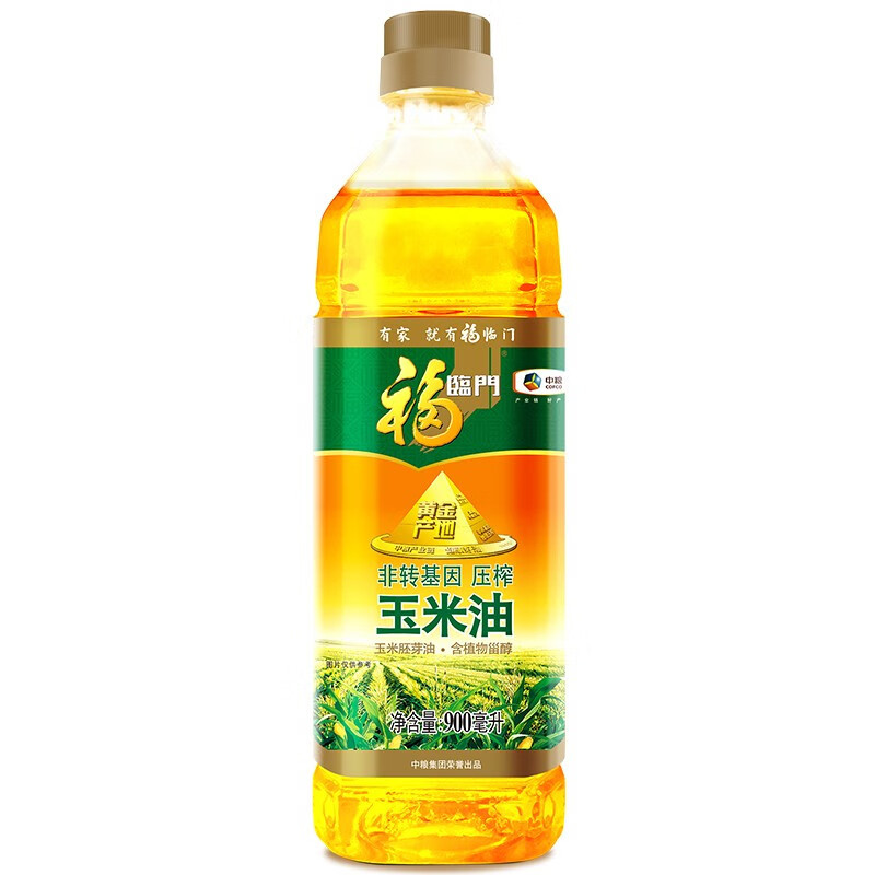 福临门-黄金产地玉米油900ml