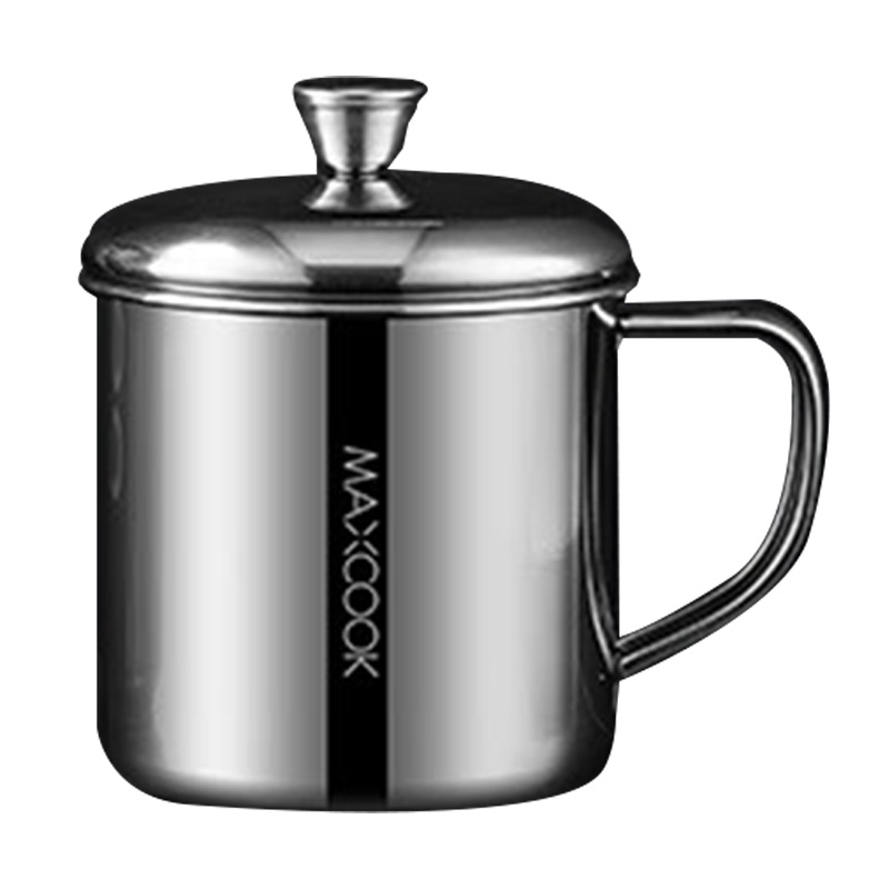 MAXCOOK美厨口杯不锈钢单层出行携带方便儿童款MCB5172