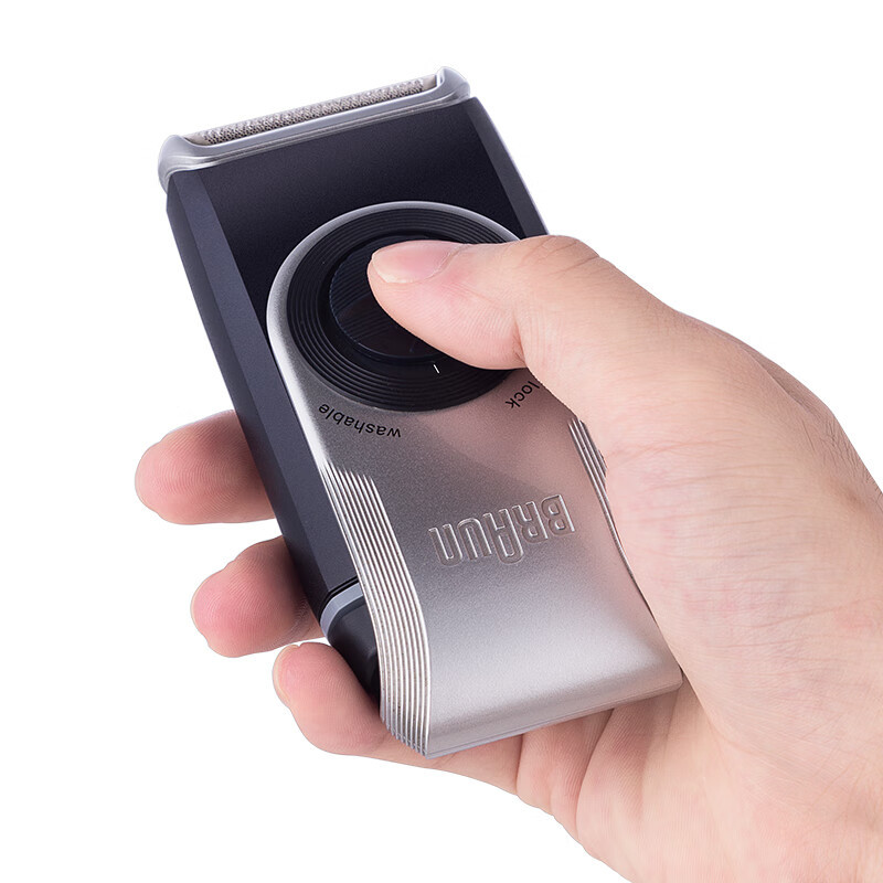 博朗(BRAUN)剃须刀电动德国刮胡刀男士差旅便携式迷你多功能剃胡刀M90高清大图