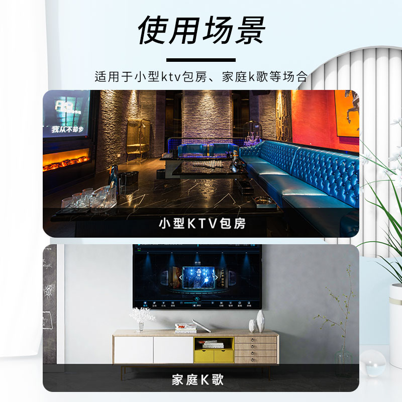 得胜TAKSTAR EKT-10L卡包音箱 家用卡拉OK会议室卡包音箱 黑色高清大图
