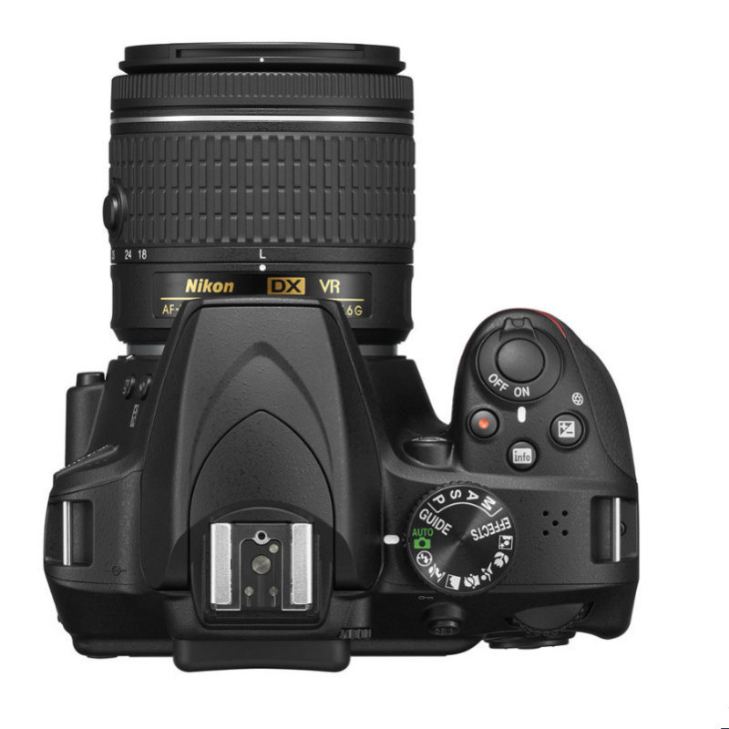 [店保五年]尼康(Nikon) D3400+18-55套机 D3400/AF-P 18-55 VR防抖单镜头套装 2416万像素 入门数码单反相机[全新港版]高清大图