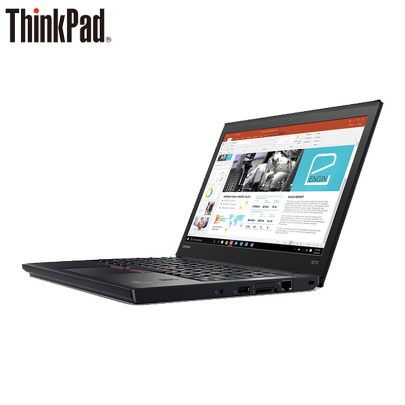 联想ThinkPad X270 12.5英寸笔记本电脑(i5-7200U 8G 256G W10H)一年保修
