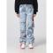 Off-White奢侈品服饰女徽标牛仔裤 OWYA018S23DEN003-4000 时尚经典