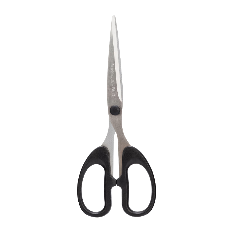 晨光(M&G)ASS91312 剪刀 经典办公195mm 颜色随机 5个装高清大图