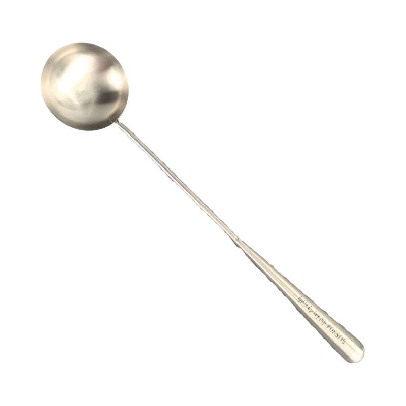 [疆不凡] 不锈钢炒勺54cm把高清大图