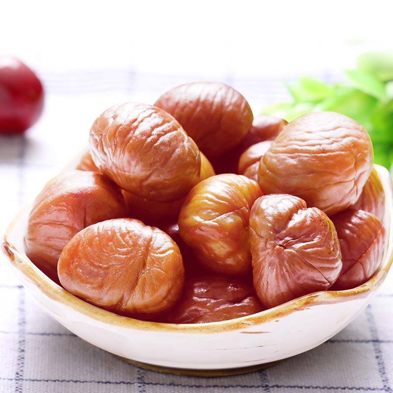 [燕山明珠青龙甘栗仁]即食板栗熟礼盒装休闲零食坚果秦皇岛特产