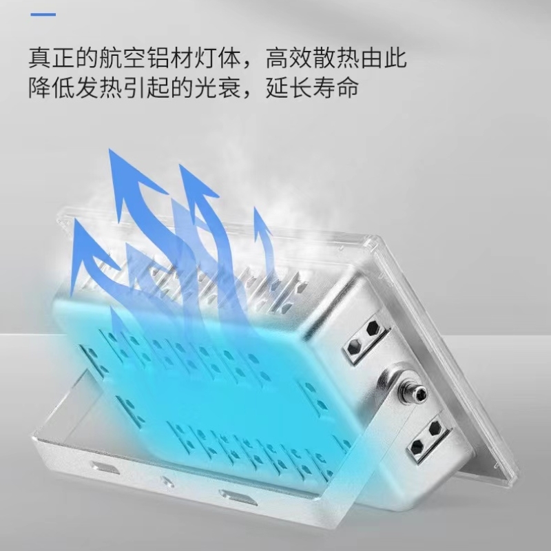 RDZM LED投光灯2000W RD9020 三防照明灯高清大图