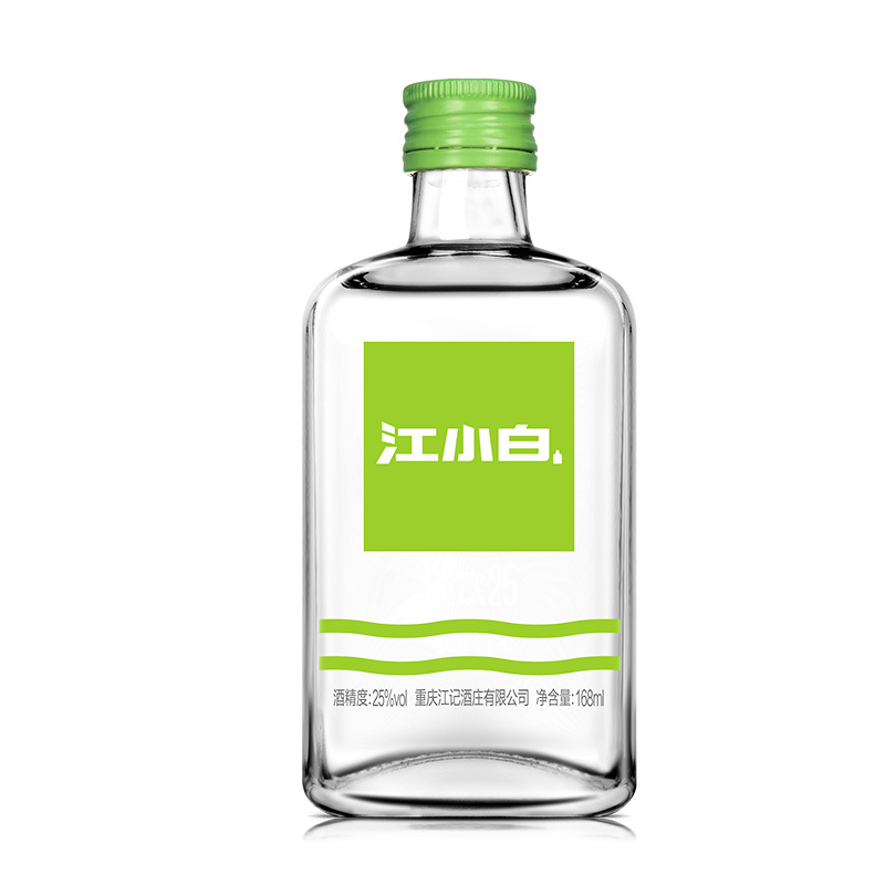 江小白(jiangxiaobai)高粱酒25度淡饮白酒168ml*6瓶清淡型口粮酒小曲白酒整箱装