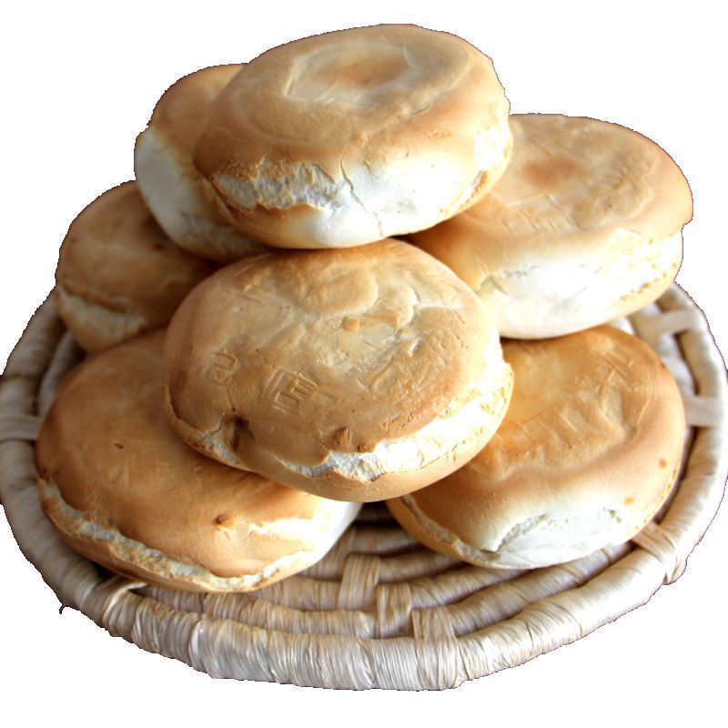 火烧饼 20个 山东杠子头 硬面 火烧馍馍馒头北烧饼面食 s燕