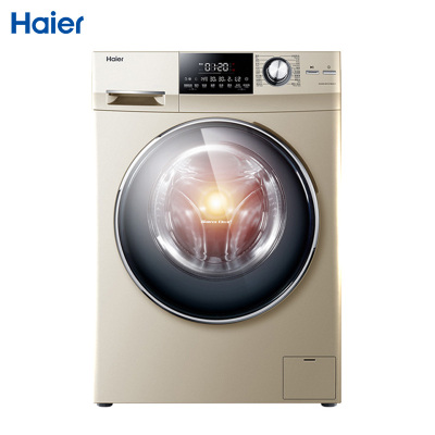 海尔(Haier)XQG80-BD14756GU1 8公斤直驱变频滚筒洗衣机(香槟金)