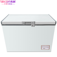 乐创（lecon）698L卧式冰箱商用冰柜双门冷柜冷冻柜冷藏柜保鲜柜 商用雪糕柜小冰柜饮品柜平冷岛柜冰柜双温 全冷冻