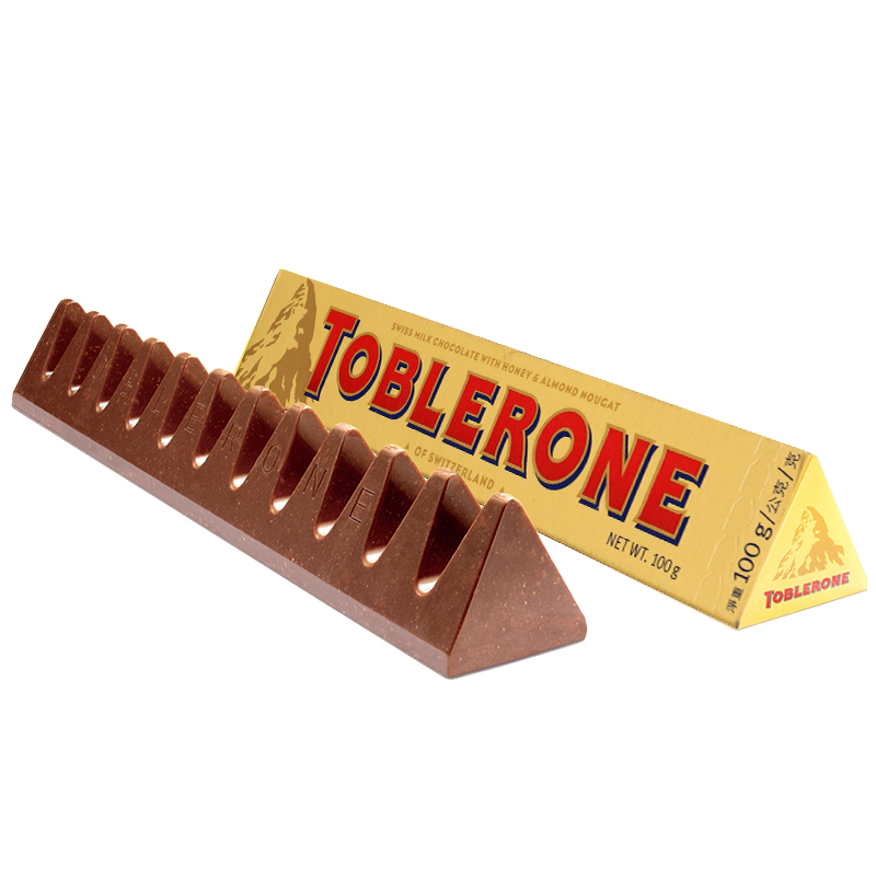 Toblerone瑞士三角牛奶巧克力100g