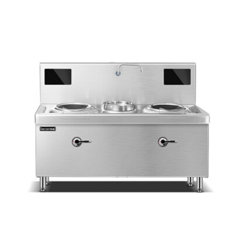 齐牛 商用电磁炉3500w凹面大功率大锅灶电磁灶台大炒炉磁控15kw食堂