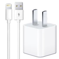 APPLE/苹果原装充电器iPhone8/8p/7/7p/x/xs/xr/6/6S数据线+充电头5W 正品线充套装