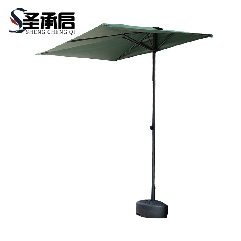 圣承启 靠墙遮阳伞 200x130cm 把高清大图