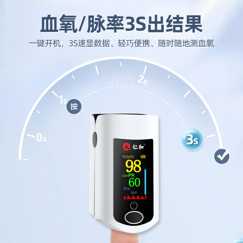 仁和血氧仪手指夹式预计2月份发出