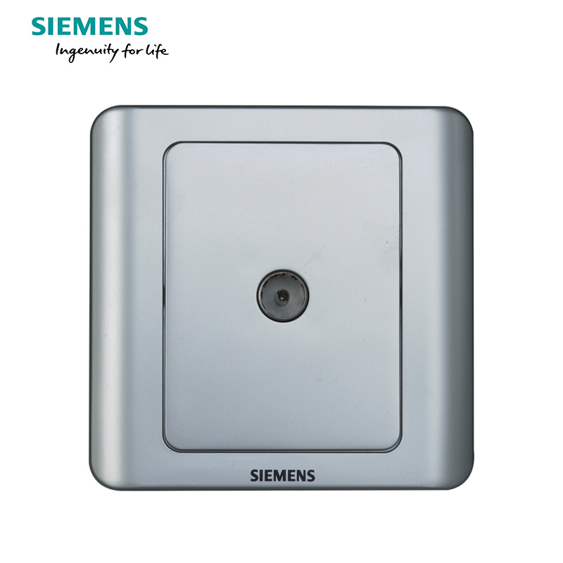 西门子(SIEMENS)开关插座 远景彩银系列电视插座5TG01111CC122