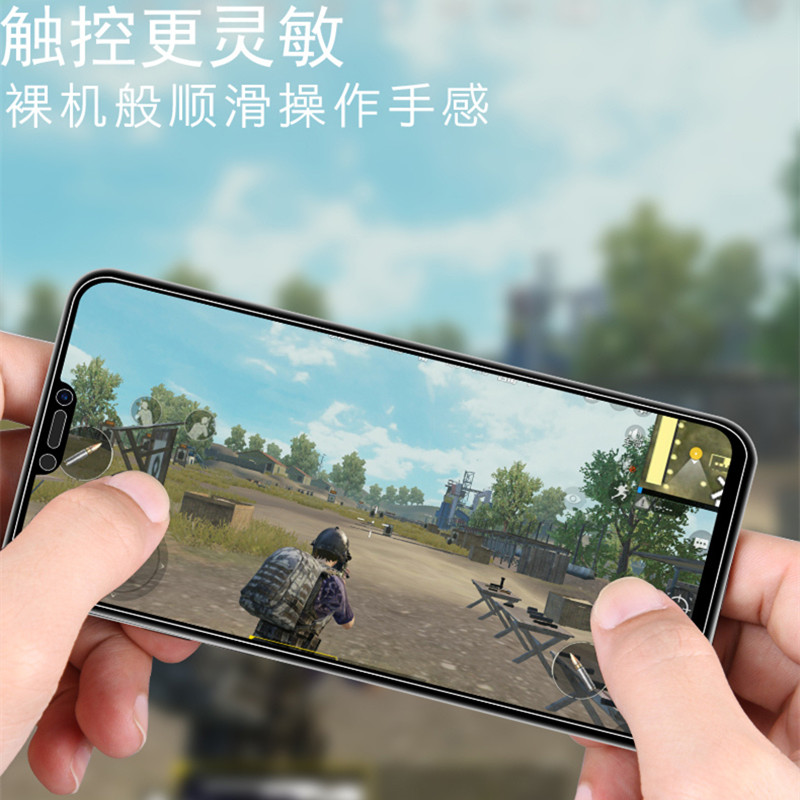 [送手机壳]轻万适用oppoa3钢化膜全屏A3玻璃贴膜抗蓝光OPPO高清透明保护膜高清大图