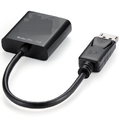 DPC-510 DP转VGA转换器 DisplayPort转VGA转换器 适配器 支持1080P