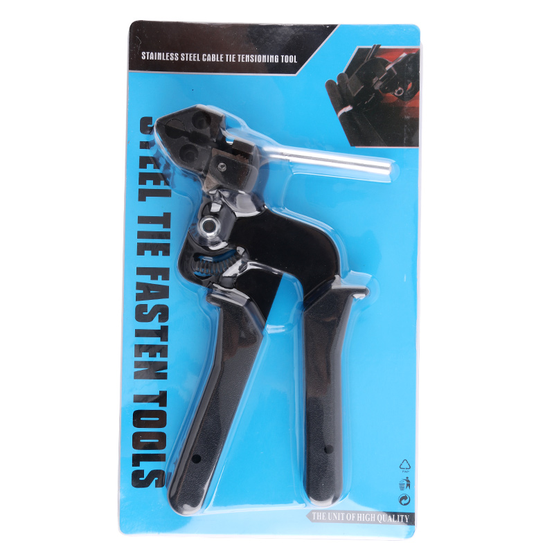 伊莱科 不锈钢扎带钳 盘带钳 钢带钳 扎带枪 裁剪工具 C型 EZT000111高清大图
