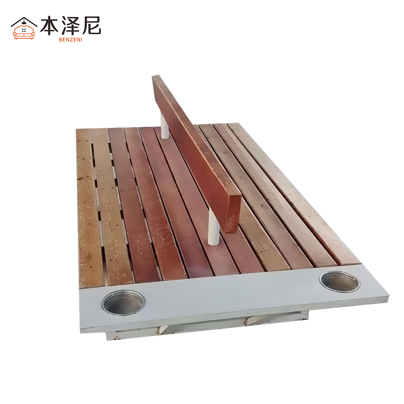 本泽尼 长条椅 HTBH-L1508 1500*800*400mm 张高清大图