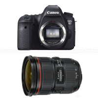Canon/佳能 EOS6d f/2.8L单镜头套装全画幅数码单反相机有效像素2020 单机+EF24-70mmII镜头