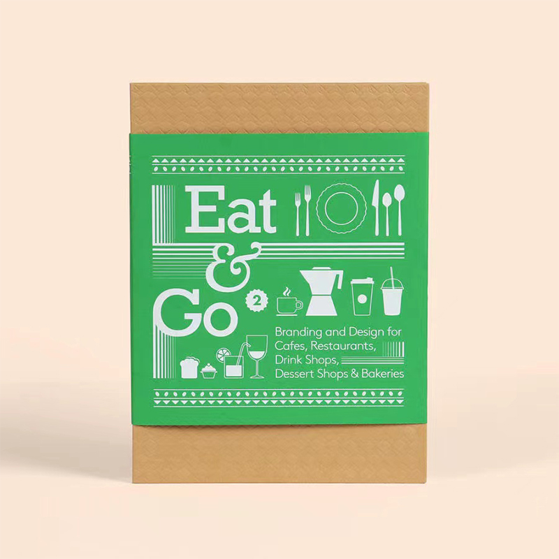 [正版]Eat & Go 2 餐饮品牌设计书籍 包装海报平面广告logo设计案例书籍 房屋室内装修设计方案实战指南高清大图