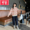可莉允女童毛衣2022新款洋气冬季加绒厚中大儿童针织毛衣女孩打底衫冬装