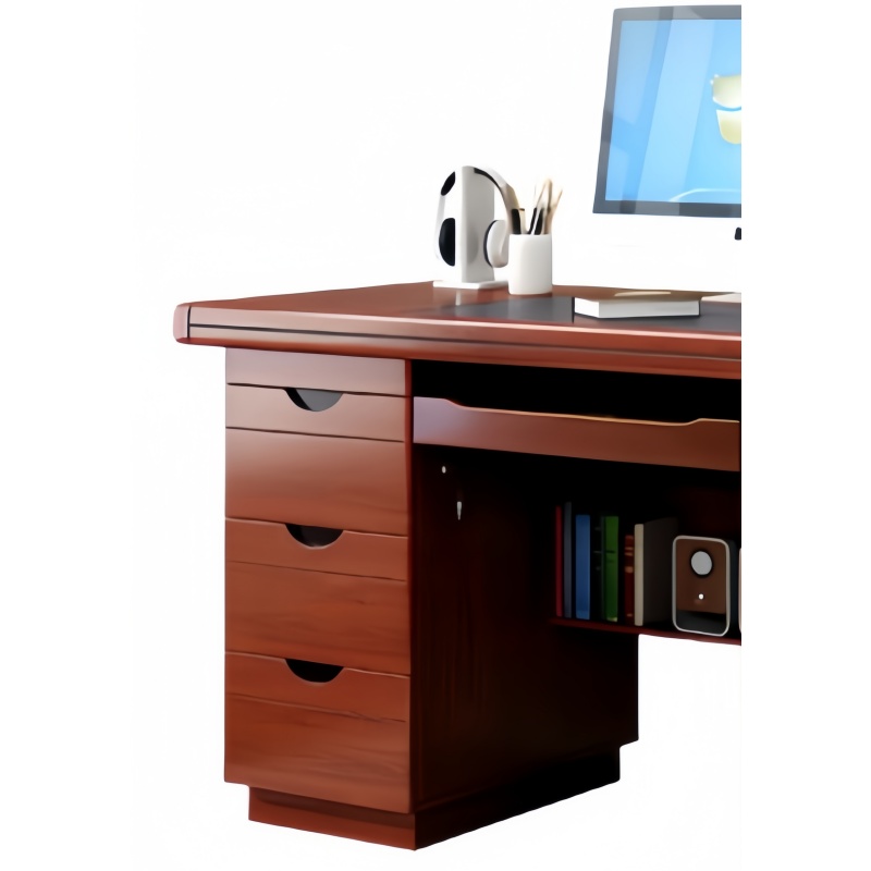 攸形办公桌140*70*76cm张高清大图