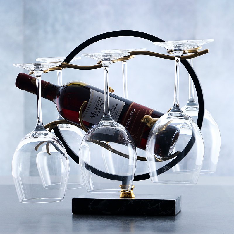 红酒杯架创意家用脚杯架欧式葡萄酒杯架倒挂架吊杯架倒挂酒架