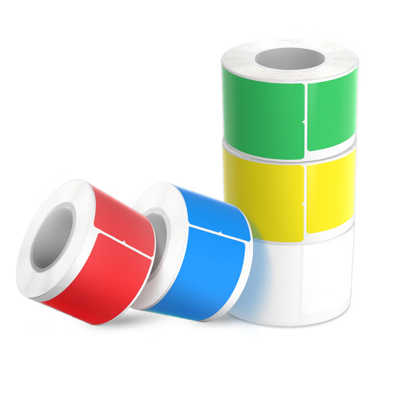 旗胜 刀型网线标签纸32*64+35 蓝色 卷高清大图