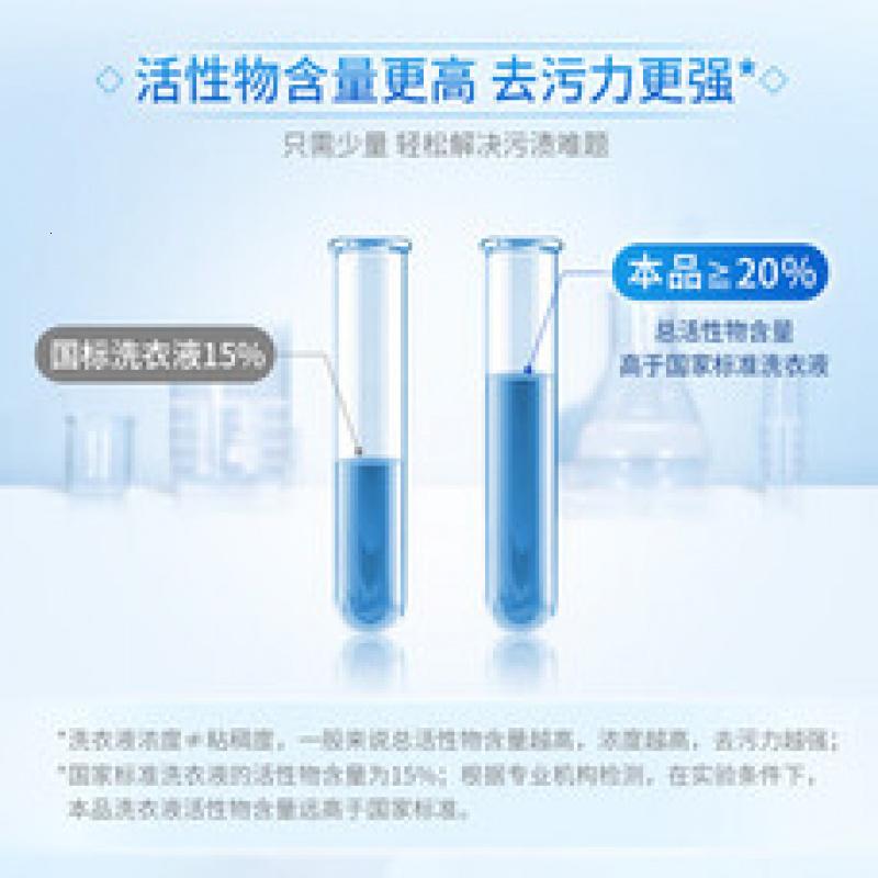 蓝月亮 深层洁净护理洗衣液 薰衣草香 1kg/瓶 强效去污高清大图