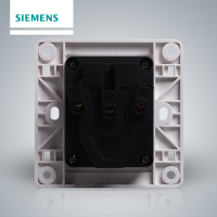 【官方正品】西门子(SIEMENS)开关插座面板86型其他远景雅白10A五孔电源插座