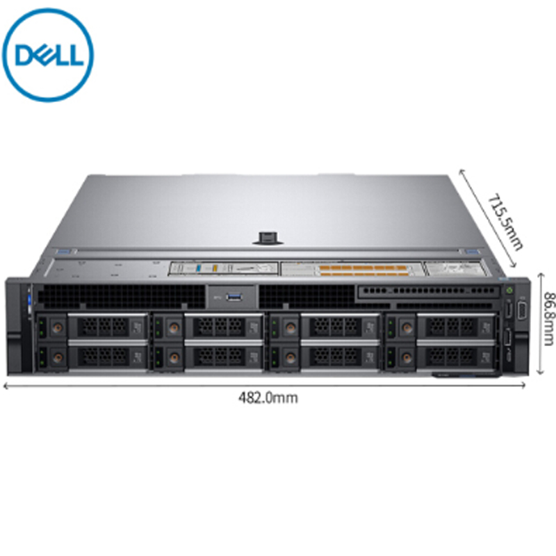戴尔(DELL) R740服务器深度学习GPU运算虚拟化6230*1双电 32G内存丨2x4T SAS硬盘丨H330高清大图