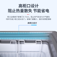 澳柯玛(AUCMA) 展示柜SD-516CG 516升-26℃度商用大容量大型保鲜冷柜