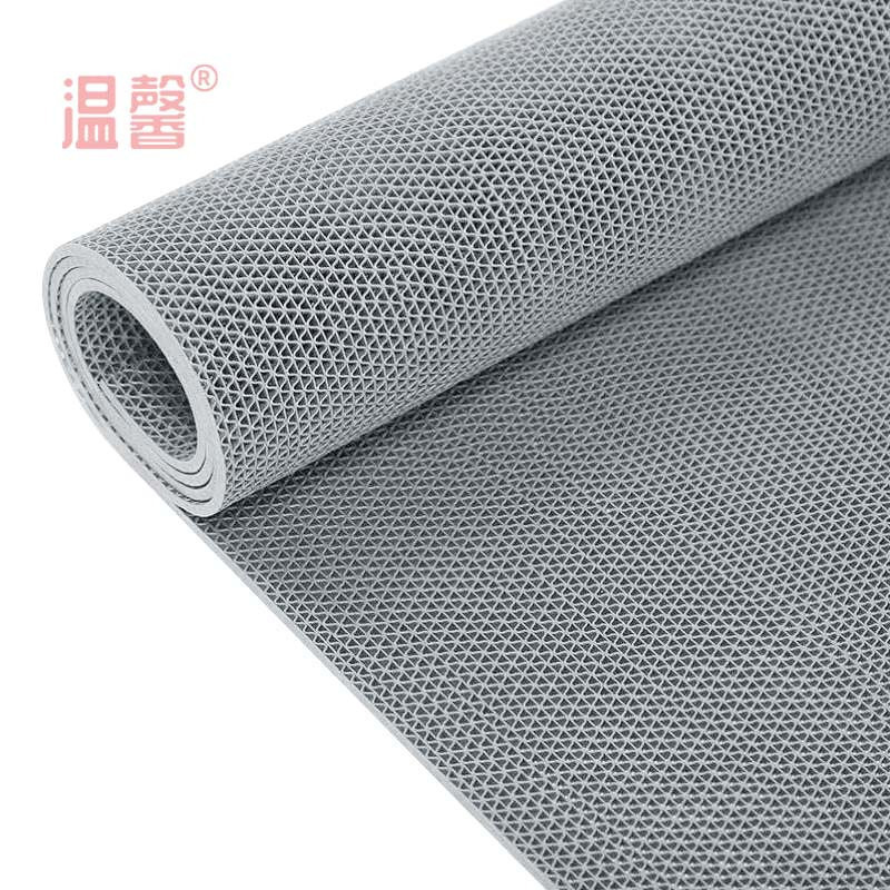 温馨 镂空防滑垫 灰色5mm*1.8m*15m 卷高清大图